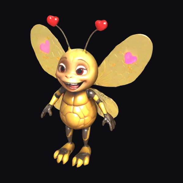 Anthropomorphic Honey Bee Hero