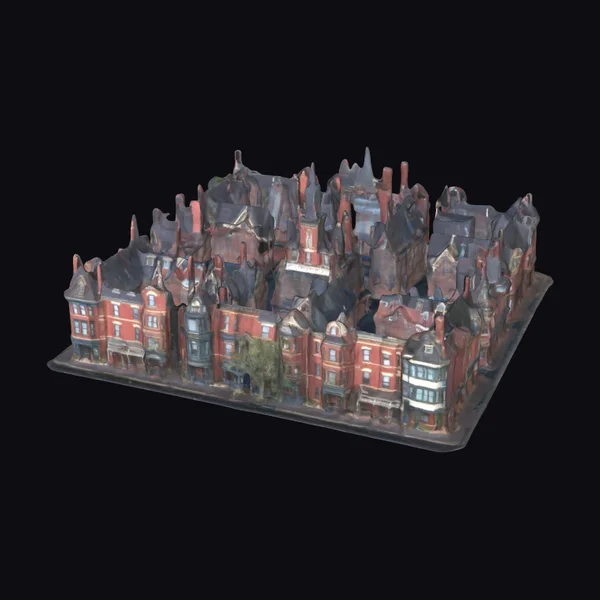 Victorian Village Skyline