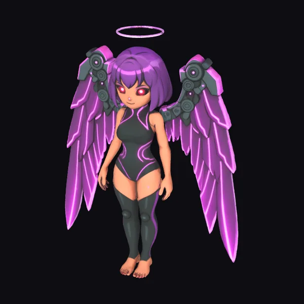 Cyber Angel Girl