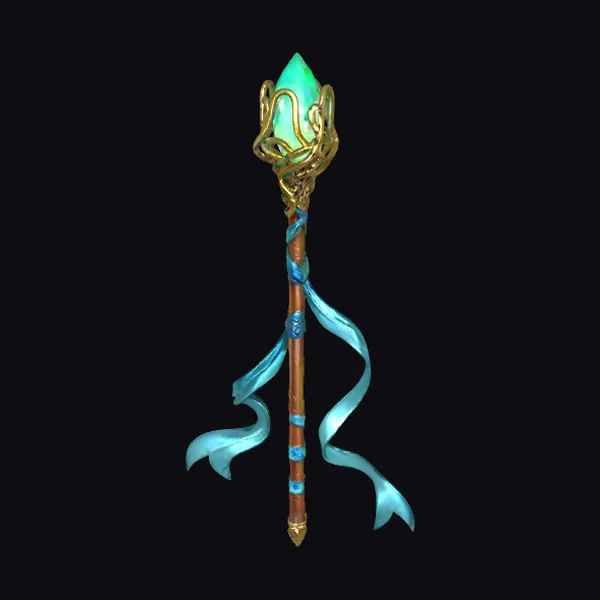 Emerald Enchanter's Staff
