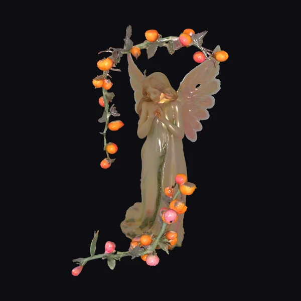 Angel on Frosted Twig