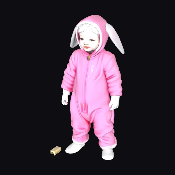 Pink Bunny Child Costume