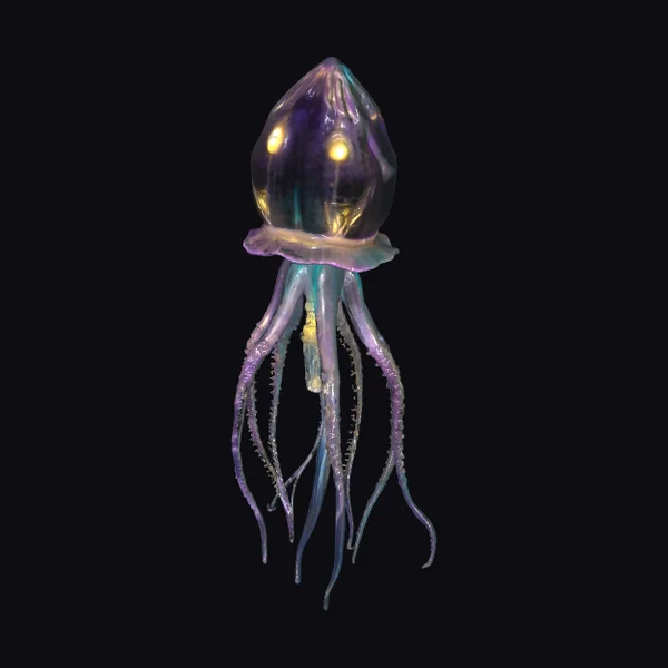 Bioluminescent Deep-Sea Creature