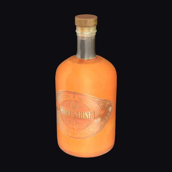 Moonshine Bottle with Logo