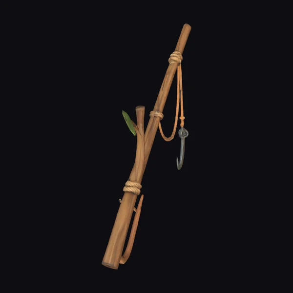 Rustic Fishing Rod