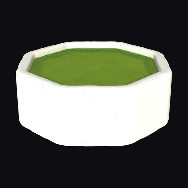 Hexagon Golf Game Piece