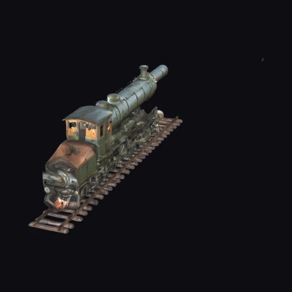 Vintage Railway Gun