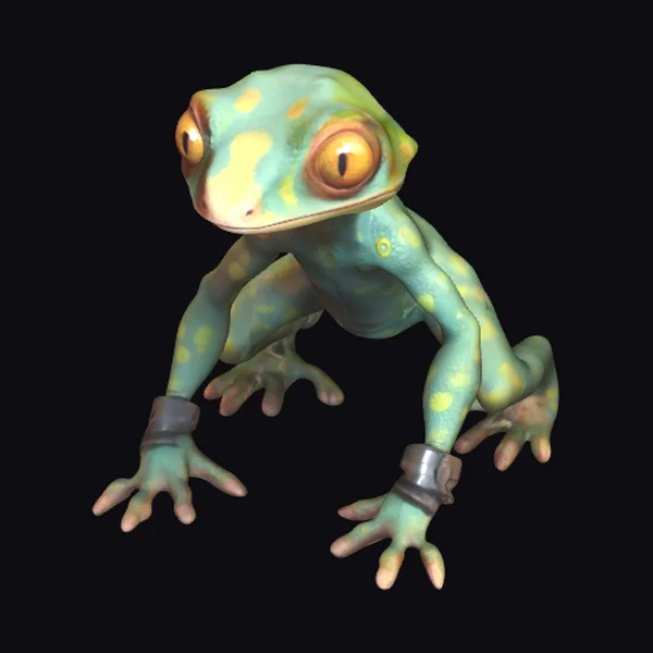 Green Gecko Creature