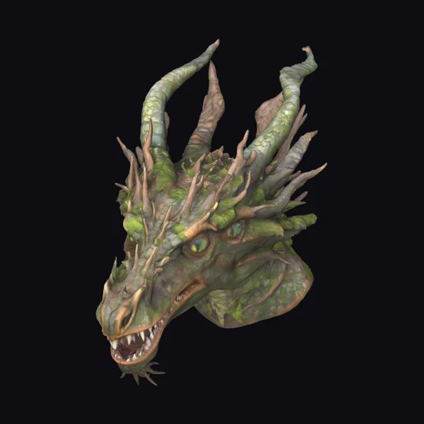Ancient Dragon Head