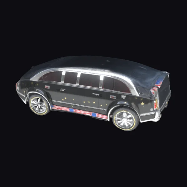 Black Presidential Limo