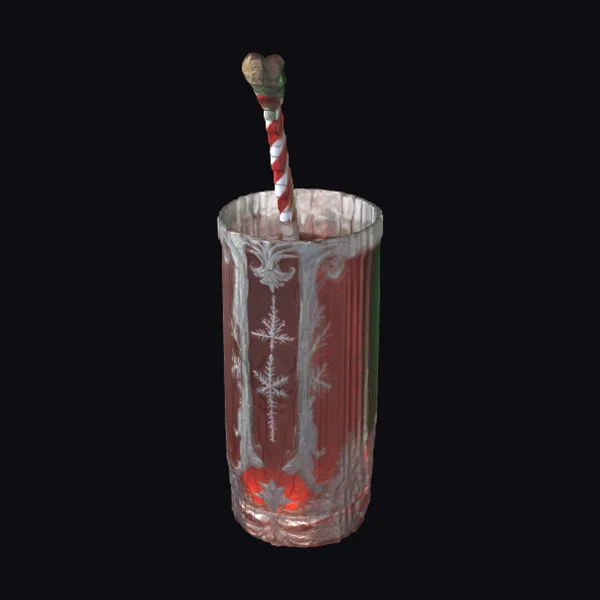 Giant Christmas Cocktail Glass