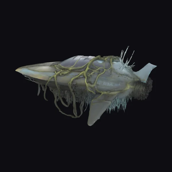 Abandoned Spacecraft Hull