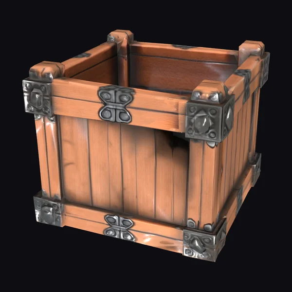 Wooden Treasure Chest