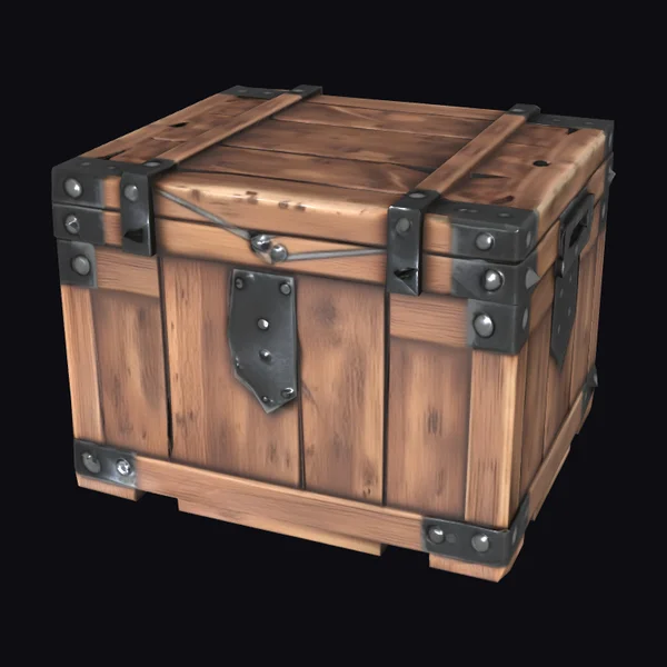 Wooden Treasure Chest