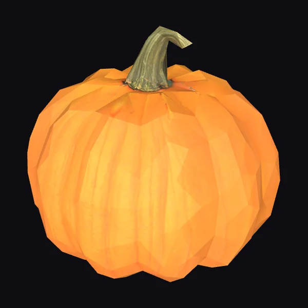 Single Orange Pumpkin