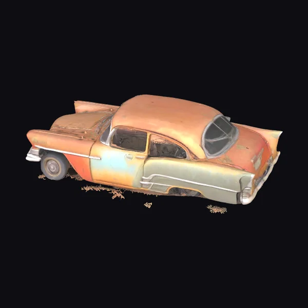 Abandoned 1950s Era Car