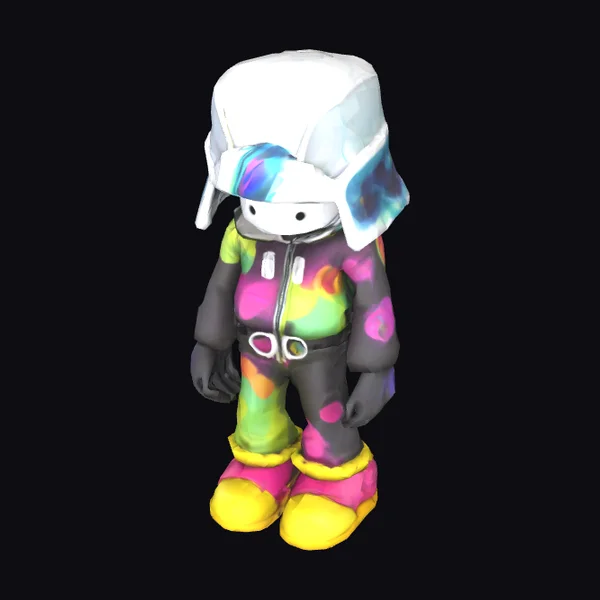 Colorful Astronaut Suit