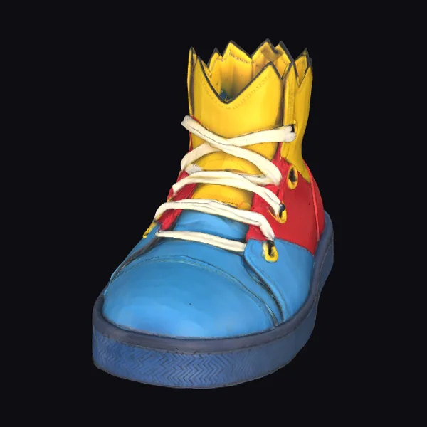 Colorful Crown Sneaker
