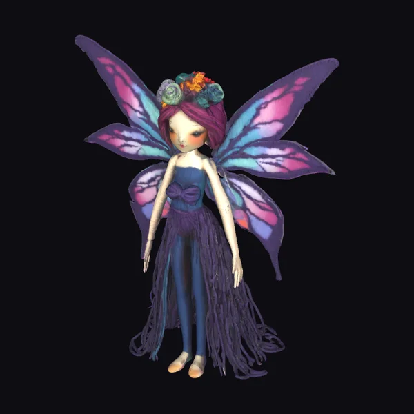 Yarn Fairy Doll