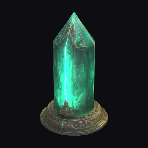 Emerald Crystal Obelisk
