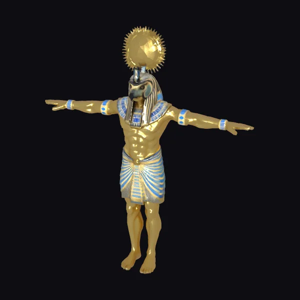 Egyptian Sun Deity