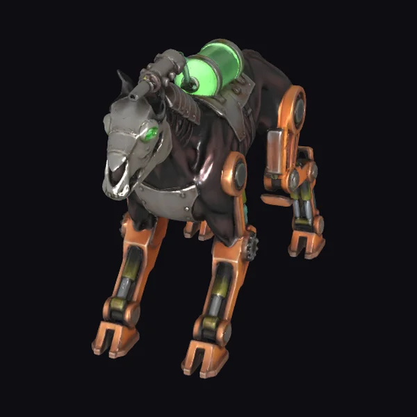 Biomechanical Equine Creature