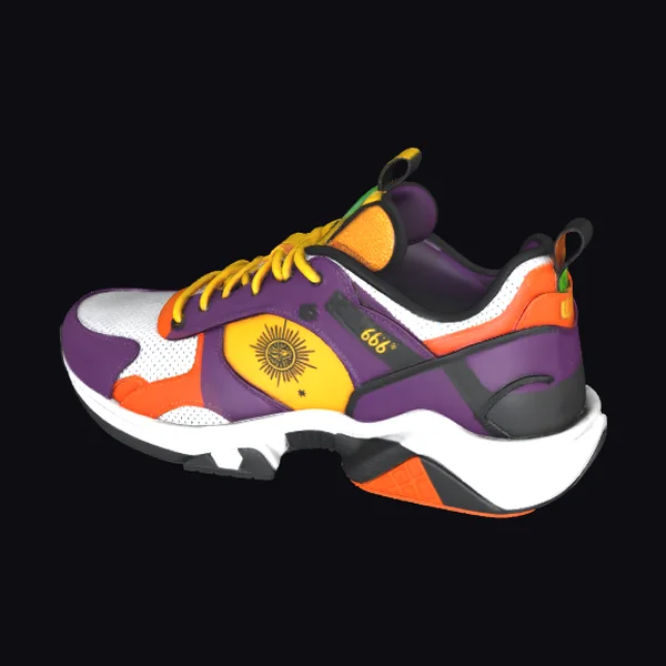 Vibrant Comic Sneaker