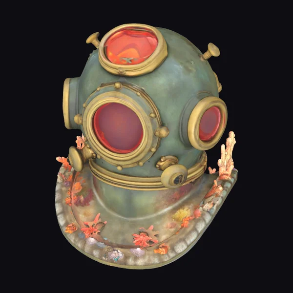 Ancient Diver's Helmet