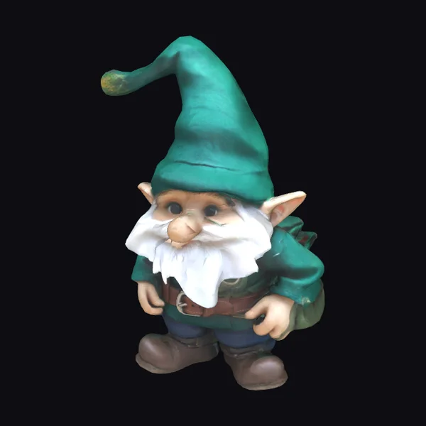 Green Elf Gnome Traveler