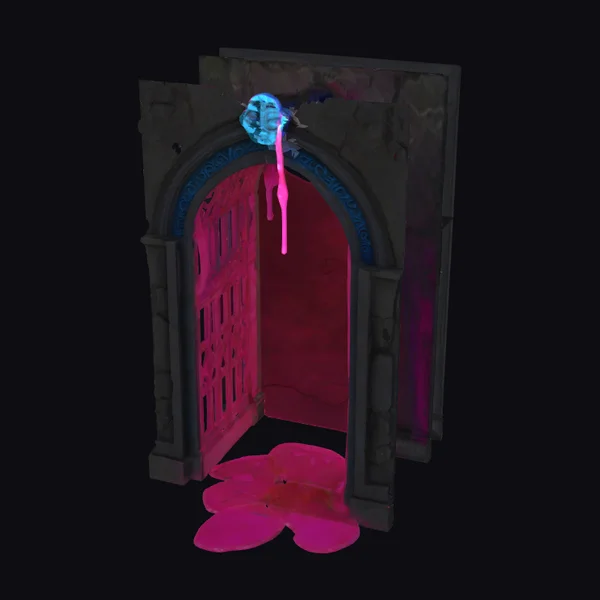 Ancient Stone Archway Portal