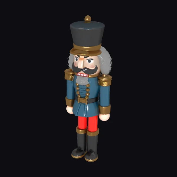 Wooden Nutcracker Soldier Toy