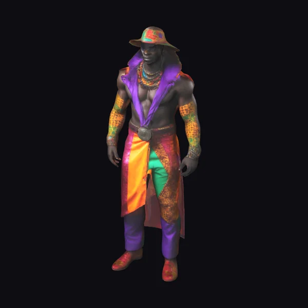 African Villain Character