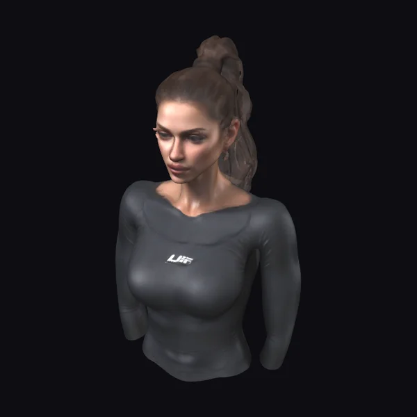 Athletic Woman Bust