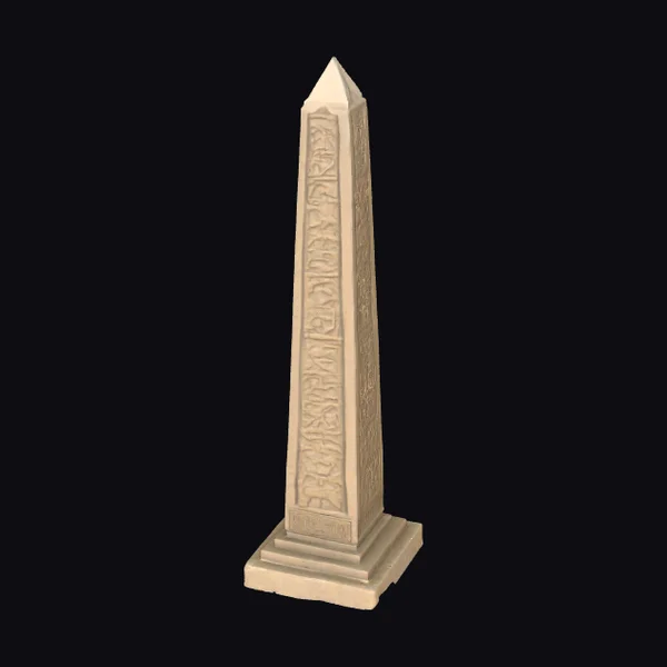 Ancient Egyptian Obelisk Column