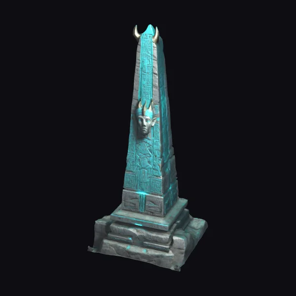 Ancient Egyptian Obelisk Monument