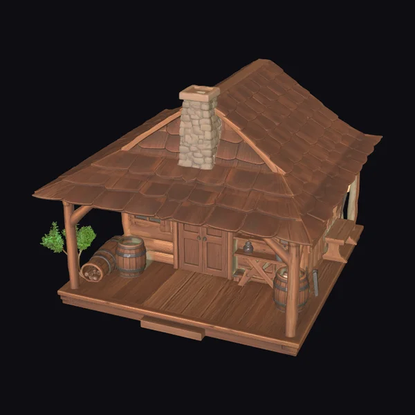 Wooden Workshop Shed