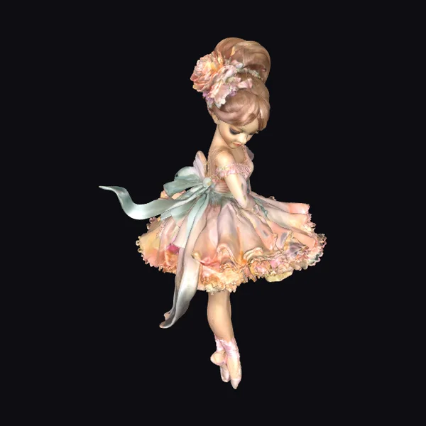 Pink Ballerina Figurine
