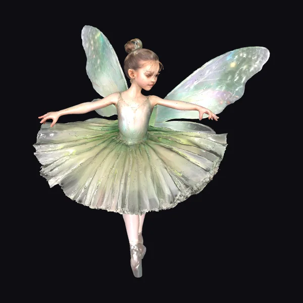 Little Green Fairy Dancer