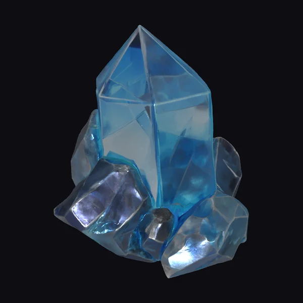 Azure Crystal Cluster