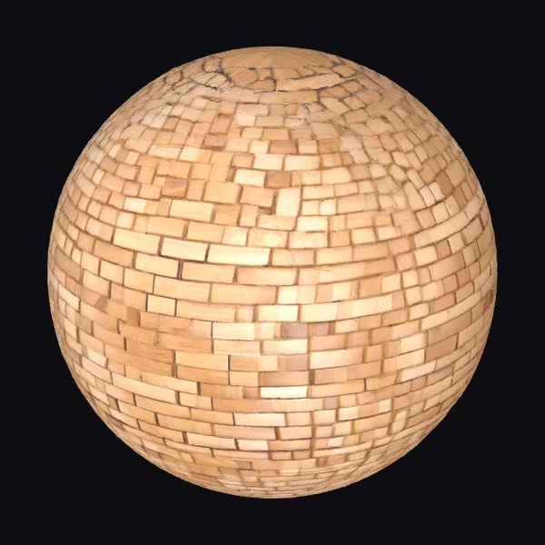 Woven Wooden Sphere