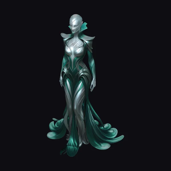 Emerald Armored Figure