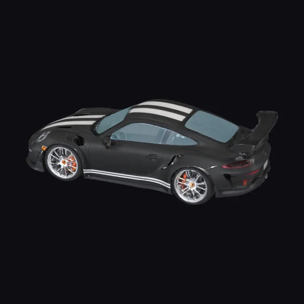 Black Porsche 911 GT3