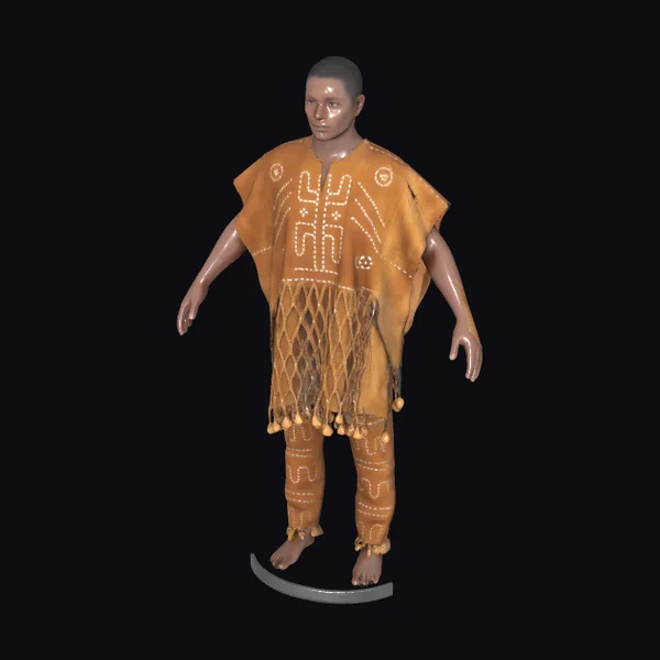 African Warrior Attire