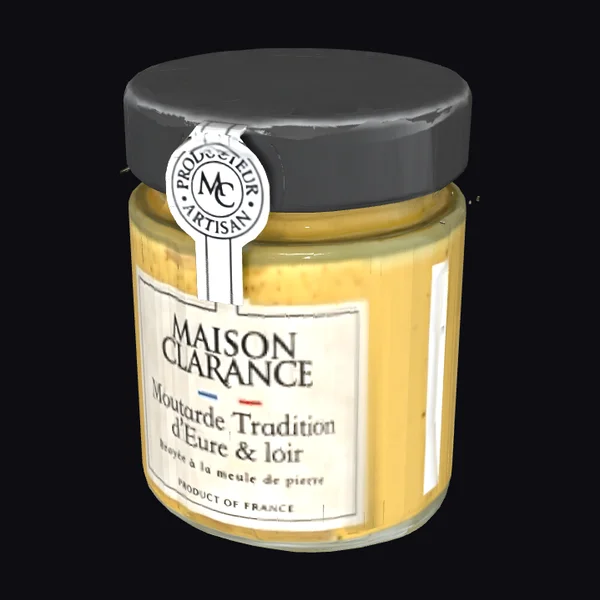 Traditional Mustard Jar