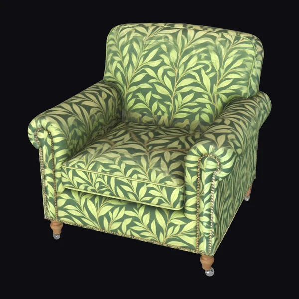 Emerald Leaf Armchair