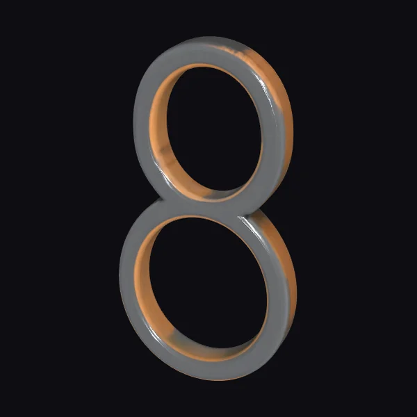 Figure Eight on Wood