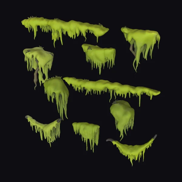 Mossy Drips and Drops