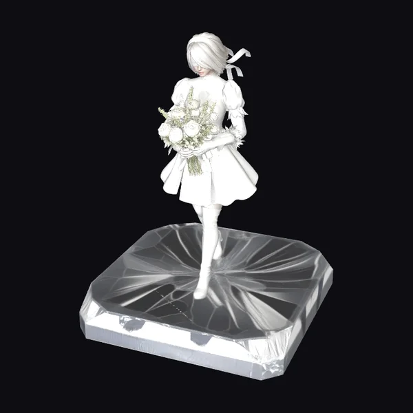 White Wedding Figurine