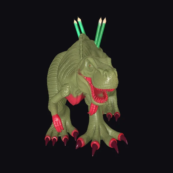 Dino Pencil Holder