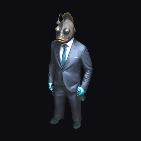 Anglerfish Man in Suit
